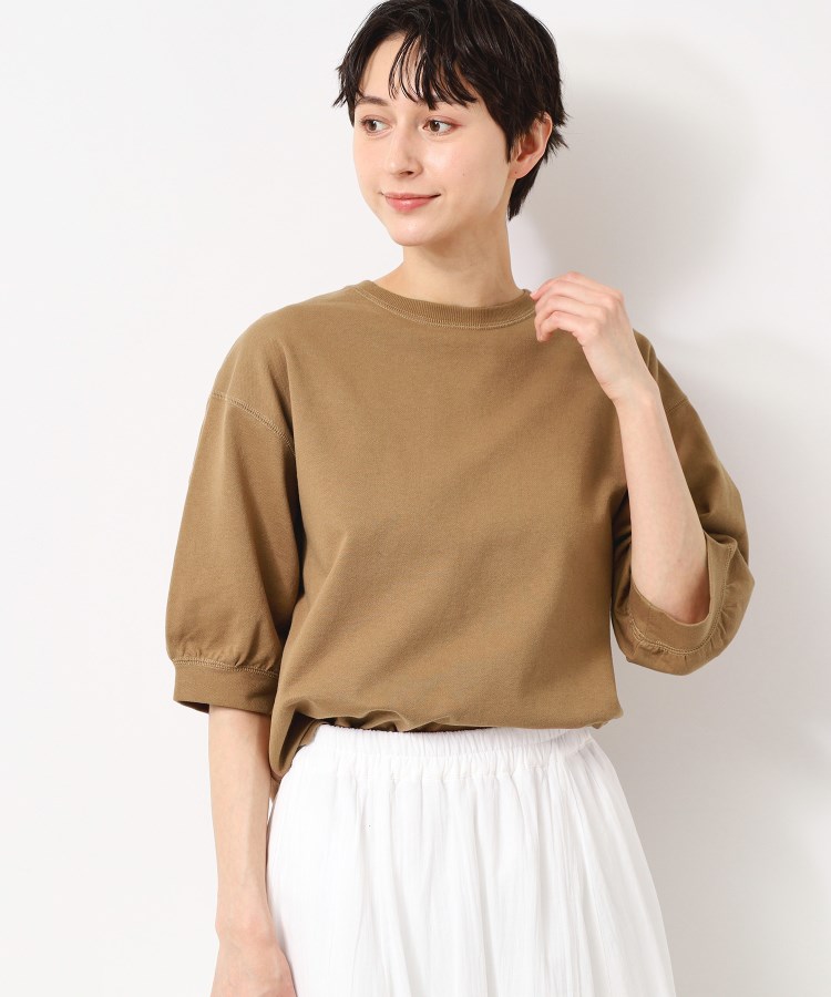 デッサン(レディース)(Dessin(Ladies))の【360度可愛い・洗える】バックヘンリーカットソー（5分袖/XS～L）49