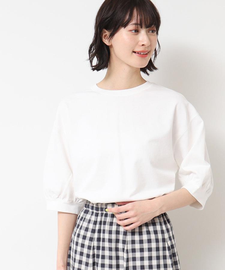 デッサン(レディース)(Dessin(Ladies))の【360度可愛い・洗える】バックヘンリーカットソー（5分袖/XS～L）4