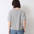 デッサン(レディース)(Dessin(Ladies))の【洗える】クロップド丈ロゴ半袖カットソー（S～L）15