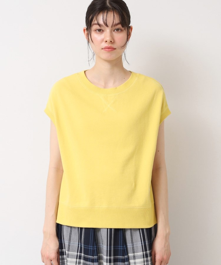デッサン(レディース)(Dessin(Ladies))の【洗える】フレンチスリーブリブ付きカットソー（S～L）17