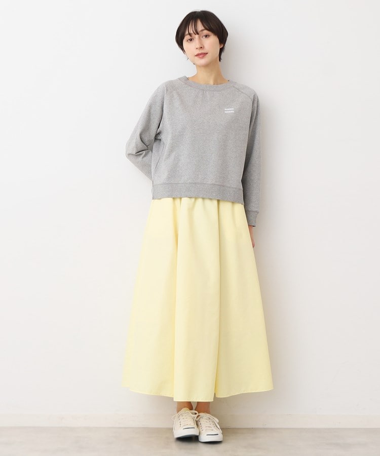 デッサン(レディース)(Dessin(Ladies))の【洗える】クロップド丈ロゴカットソー（S～L）7