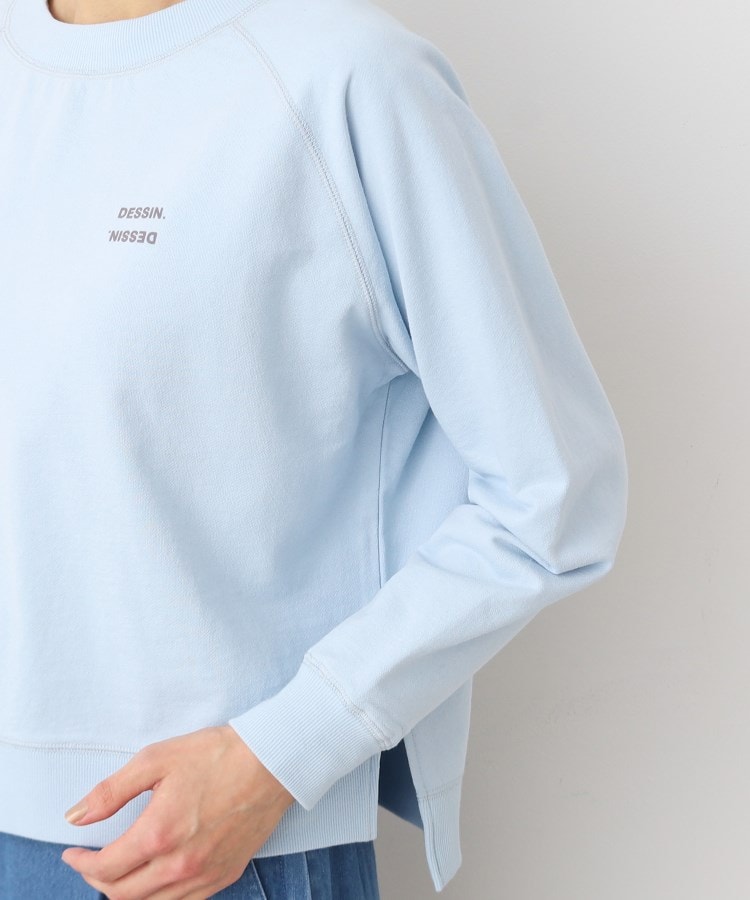 デッサン(レディース)(Dessin(Ladies))の【洗える】クロップド丈ロゴカットソー（S～L）17