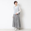 デッサン(レディース)(Dessin(Ladies))の【洗える】パール調ボタン付きニットジレ10