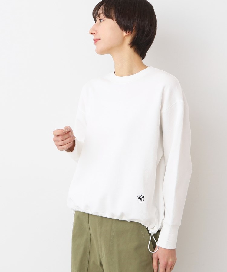 デッサン(レディース)(Dessin(Ladies))の【洗える】ドローコード付きカットソー（XS～L）1