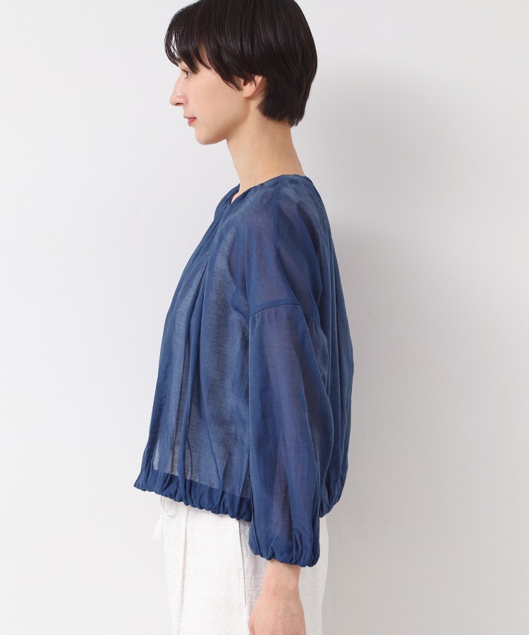 デッサン(レディース)(Dessin(Ladies))の【洗える】シアーデニムギャザージャケット10