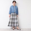 デッサン(レディース)(Dessin(Ladies))の【洗える】シアーデニムギャザージャケット2