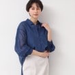 デッサン(レディース)(Dessin(Ladies))の【洗える】シアーデニムシャツ6
