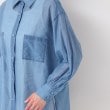 デッサン(レディース)(Dessin(Ladies))の【洗える】シアーデニムシャツ13