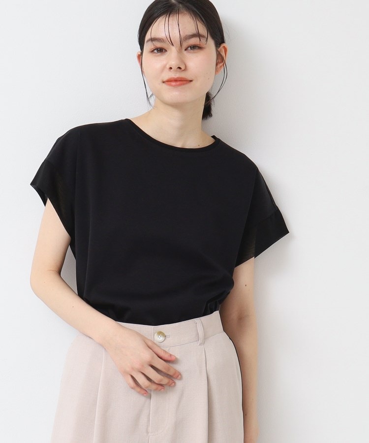 デッサン(レディース)(Dessin(Ladies))の【シリーズ累計8万枚！選べる5サイズ/6色展開/洗える】美光沢カットソー【オンにもオフにもちょうどいい】9