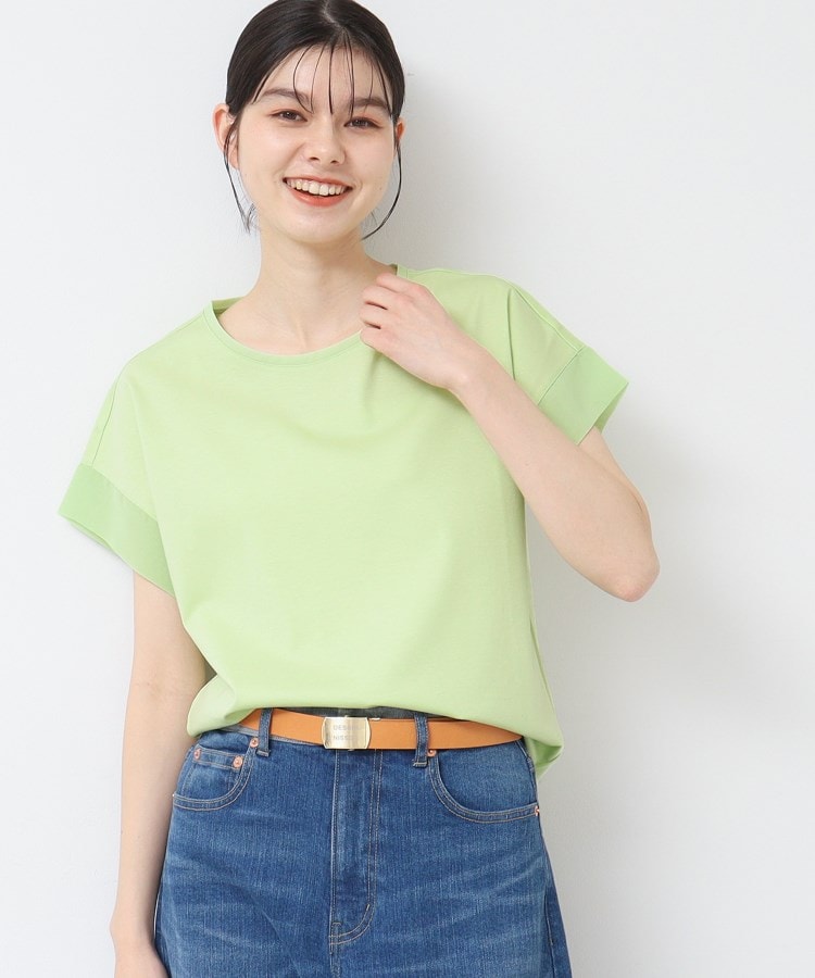 デッサン(レディース)(Dessin(Ladies))の【シリーズ累計8万枚！選べる5サイズ/6色展開/洗える】美光沢カットソー【オンにもオフにもちょうどいい】18
