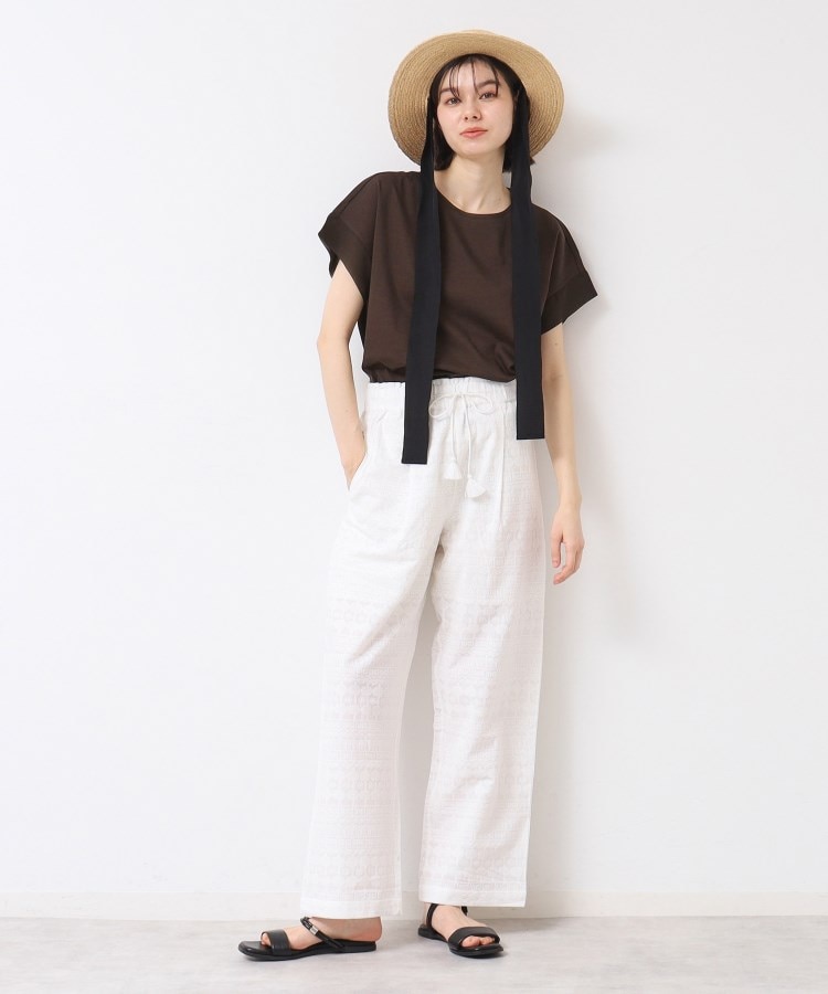 デッサン(レディース)(Dessin(Ladies))の【シリーズ累計8万枚！選べる5サイズ/6色展開/洗える】美光沢カットソー【オンにもオフにもちょうどいい】24