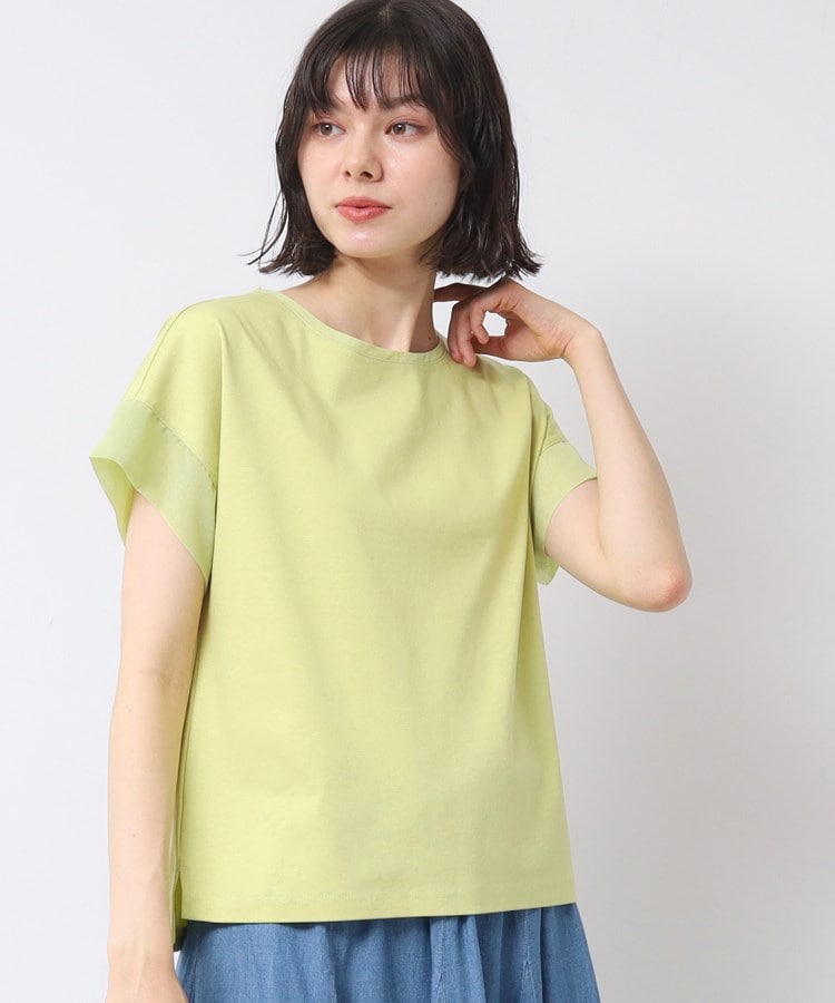デッサン(レディース)(Dessin(Ladies))の【シリーズ累計8万枚！選べる5サイズ/6色展開/洗える】美光沢カットソー【オンにもオフにもちょうどいい】35