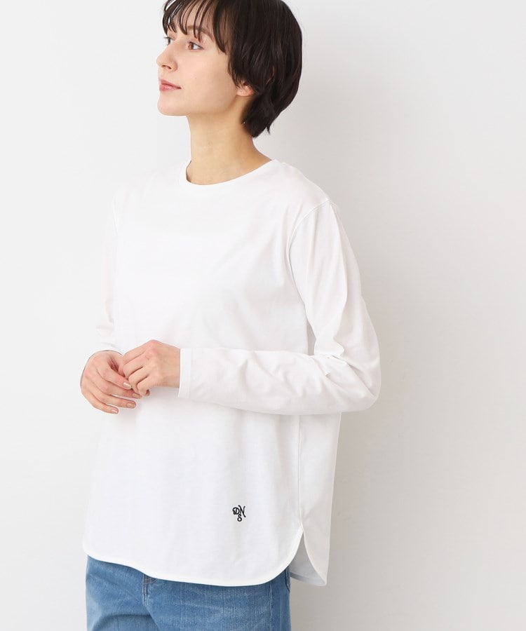 デッサン(レディース)(Dessin(Ladies))の【洗える】ロングスリーブTシャツ（XS～L）1