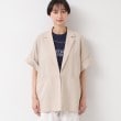 デッサン(レディース)(Dessin(Ladies))の【洗える】半袖テーラードジャケット9