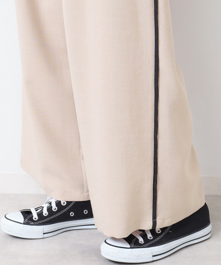 デッサン(レディース)(Dessin(Ladies))の【セットアップ可能・洗える】タック入りワイドパンツ（S～L）19