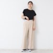 デッサン(レディース)(Dessin(Ladies))の【セットアップ可能・洗える】タック入りワイドパンツ（S～L）13