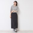 デッサン(レディース)(Dessin(Ladies))の【セットアップ可能・洗える】配色ラインストレートスカート（S～L）2