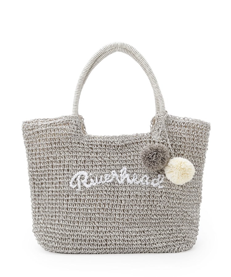 デッサン(レディース)(Dessin(Ladies))の【軽量・A4収納可】ポンポンチャームペーパーロゴトートバッグ13
