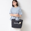 デッサン(レディース)(Dessin(Ladies))の【軽量・A4収納可】ポンポンチャームペーパーロゴトートバッグ7