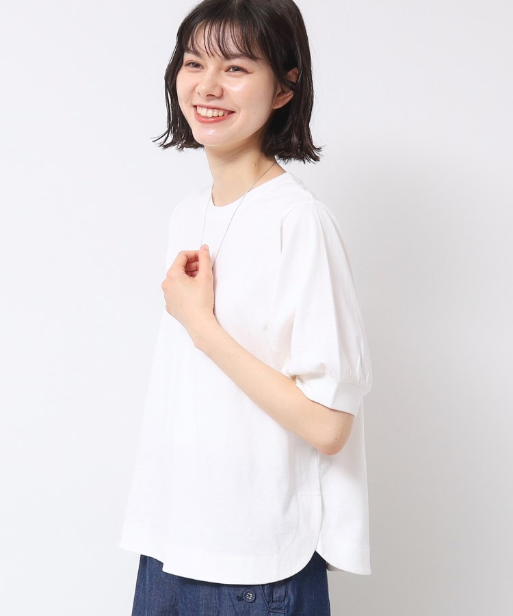 デッサン(レディース)(Dessin(Ladies))の【洗える】パフスリーブカットソー（XS～L）2