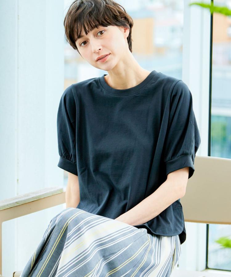 デッサン(レディース)(Dessin(Ladies))の【洗える】パフスリーブカットソー（XS～L）9