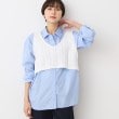 デッサン(レディース)(Dessin(Ladies))の【洗える】クロップド丈Vネックニットベスト ホワイト(002)
