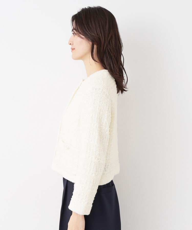 デッサン(レディース)(Dessin(Ladies))の【春SALE・洗える】ニットツィードカーディガン13