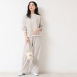 デッサン(レディース)(Dessin(Ladies))の【ウエストゴム・洗える】裾ドロスト付きパンツ（S～L）11