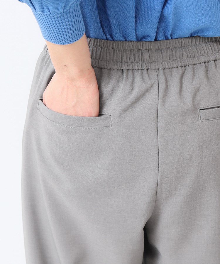 デッサン(レディース)(Dessin(Ladies))の【ウエストゴム・洗える】ドロストリラックスパンツ（XS～L）22