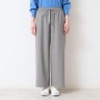 デッサン(レディース)(Dessin(Ladies))の【ウエストゴム・洗える】ドロストリラックスパンツ（XS～L）17