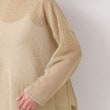 デッサン(レディース)(Dessin(Ladies))の【前後2WAY・洗える】ラメ入りオーバーサイズメッシュブラウス26