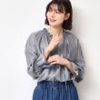 デッサン(レディース)(Dessin(Ladies))の【洗える】フリルリボンブラウス1