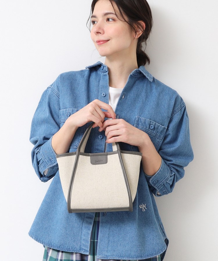 デッサン(レディース)(Dessin(Ladies))の2WAYパイピングトートS1