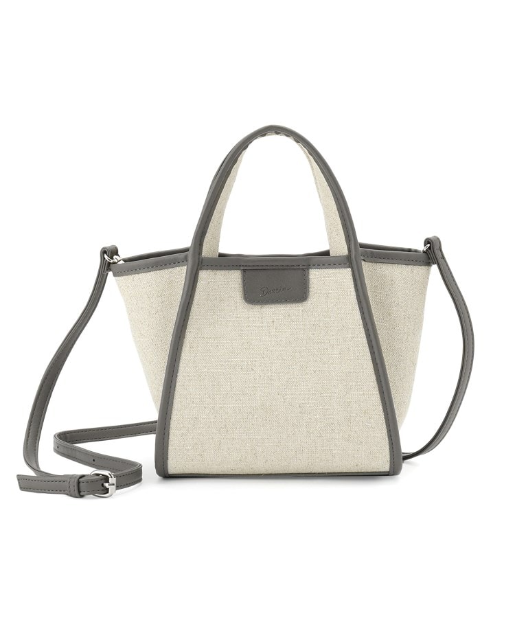 デッサン(レディース)(Dessin(Ladies))の2WAYパイピングトートS7