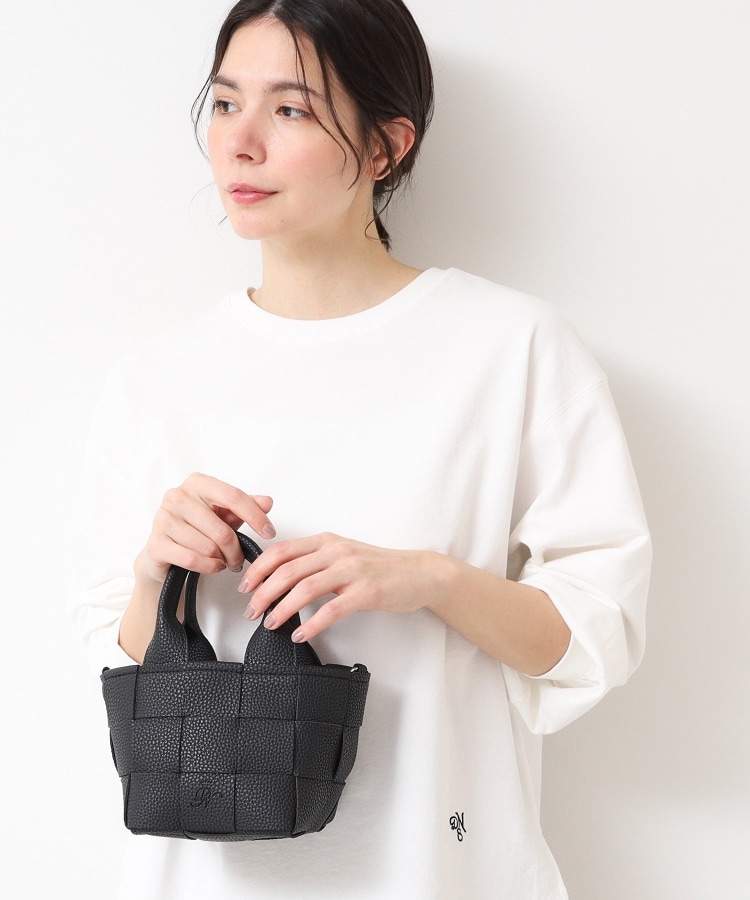 デッサン(レディース)(Dessin(Ladies))の2WAYミニメッシュトート ブラック(019)