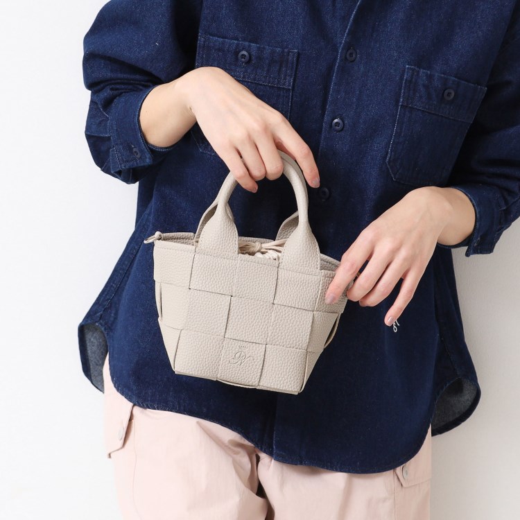 デッサン(レディース)(Dessin(Ladies))の2WAYミニメッシュトート ショルダーバッグ