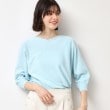 デッサン(レディース)(Dessin(Ladies))の【選べる7色展開・洗える】後ろボタンニットプルオーバー七分袖（XS～L）10