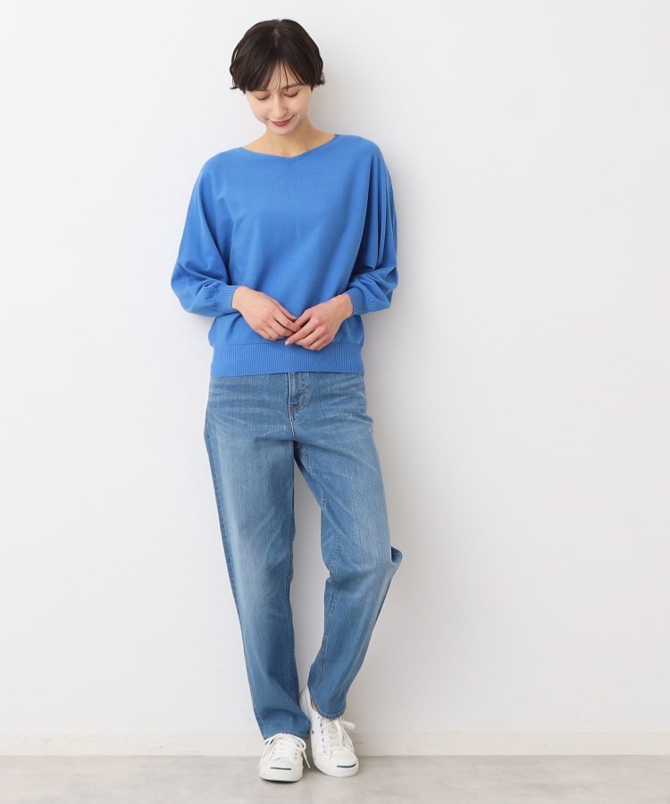 デッサン(レディース)(Dessin(Ladies))の【洗える】後ろボタンニットプルオーバー長袖（XS～L）11