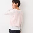 デッサン(レディース)(Dessin(Ladies))の【洗える】リネンニットキャミソール5