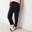 デッサン(レディース)(Dessin(Ladies))の【ウエストゴム・洗える】センターライン入りテーパードパンツ（XS～L）2