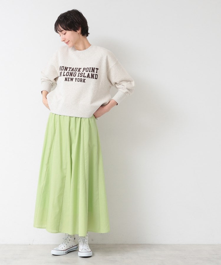 デッサン(レディース)(Dessin(Ladies))の【5色展開・ウエストゴム・洗える】エアリーフレアスカート（XS～L）7