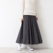 デッサン(レディース)(Dessin(Ladies))の【5色展開・ウエストゴム・洗える】エアリーフレアスカート（XS～L）1