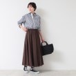 デッサン(レディース)(Dessin(Ladies))の【5色展開・ウエストゴム・洗える】エアリーフレアスカート（XS～L）14