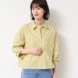 デッサン(レディース)(Dessin(Ladies))の【洗える・4サイズ展開】ポケット付きクロップド丈シャツ（XS～L）17