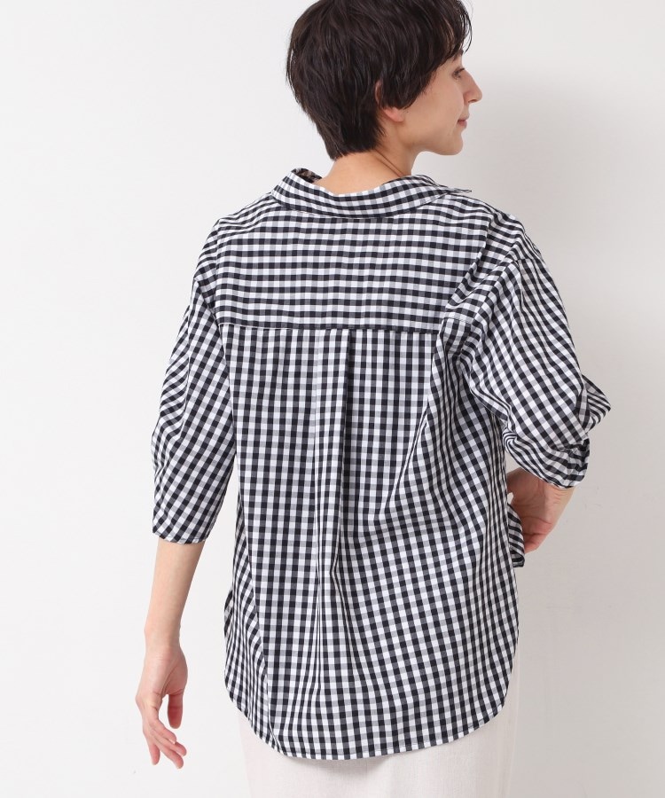 デッサン(レディース)(Dessin(Ladies))の【洗える・4サイズ展開】スキッパーシャツブラウス（XS～L）2