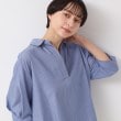 デッサン(レディース)(Dessin(Ladies))の【洗える・4サイズ展開】スキッパーシャツブラウス（XS～L）9