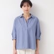 デッサン(レディース)(Dessin(Ladies))の【洗える・4サイズ展開】スキッパーシャツブラウス（XS～L）13
