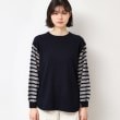 デッサン(レディース)(Dessin(Ladies))の【洗える】スリーブボーダーニット（S～L）13