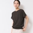 デッサン(レディース)(Dessin(Ladies))の【洗える・4サイズ展開】後ろボタンニットプルオーバーフレンチスリーブ5