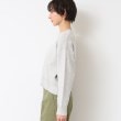 デッサン(レディース)(Dessin(Ladies))の【洗える】パール調付きクロップド丈ニット（S～L）14
